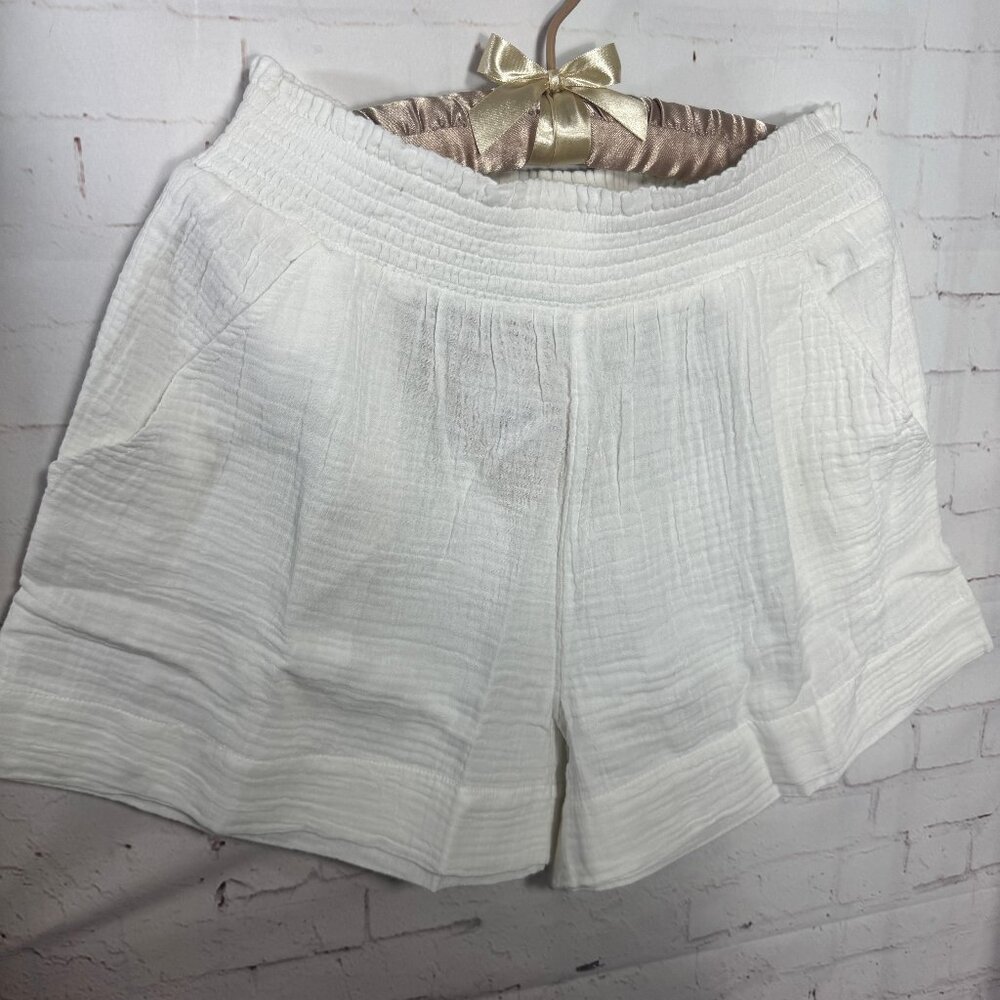 Faherty Dune Cotton Gauz Shorts Size medium